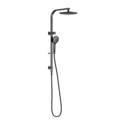 Nero Bianca Twin Shower Gun Metal (NR250805FGM)