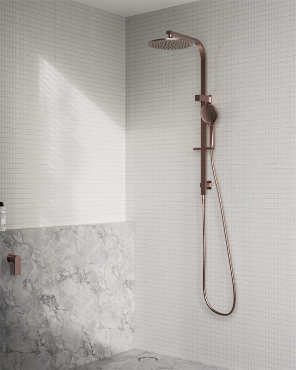 Nero Bianca Twin Shower Brushed Bronze (NR250805FBZ)