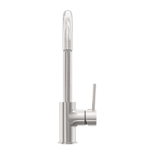 Nero Dolce Kitchen Mixer Gooseneck Brushed Nickel (NR250807BN)