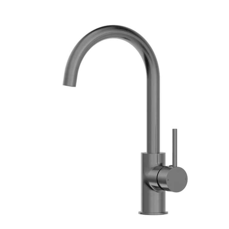 Nero Dolce Kitchen Mixer Gooseneck Gun Metal (NR250807GM)