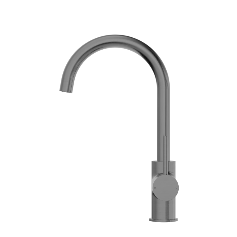Nero Dolce Kitchen Mixer Gooseneck Gun Metal (NR250807GM)