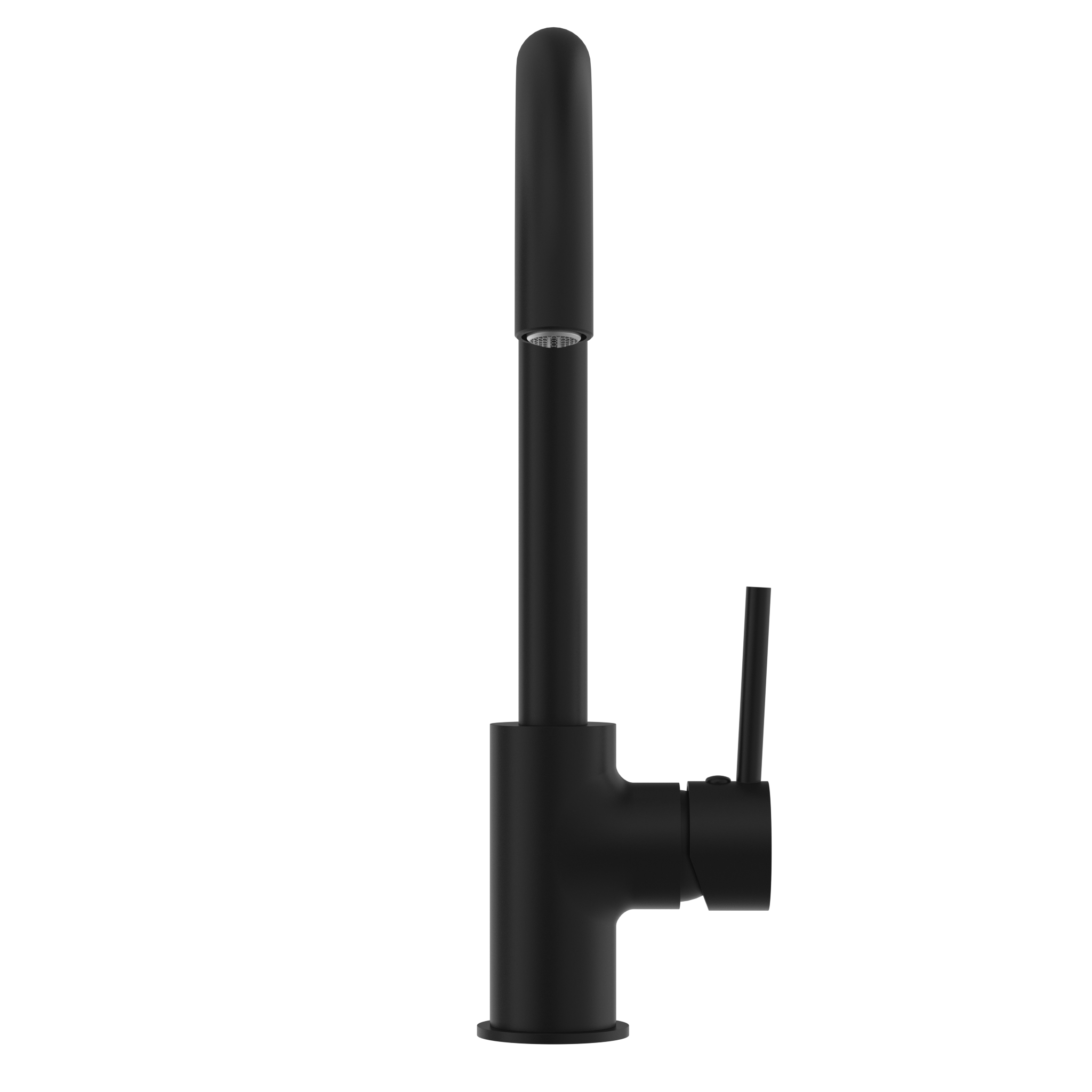 Nero Dolce Kitchen Mixer Gooseneck Matte Black (NR250807MB)