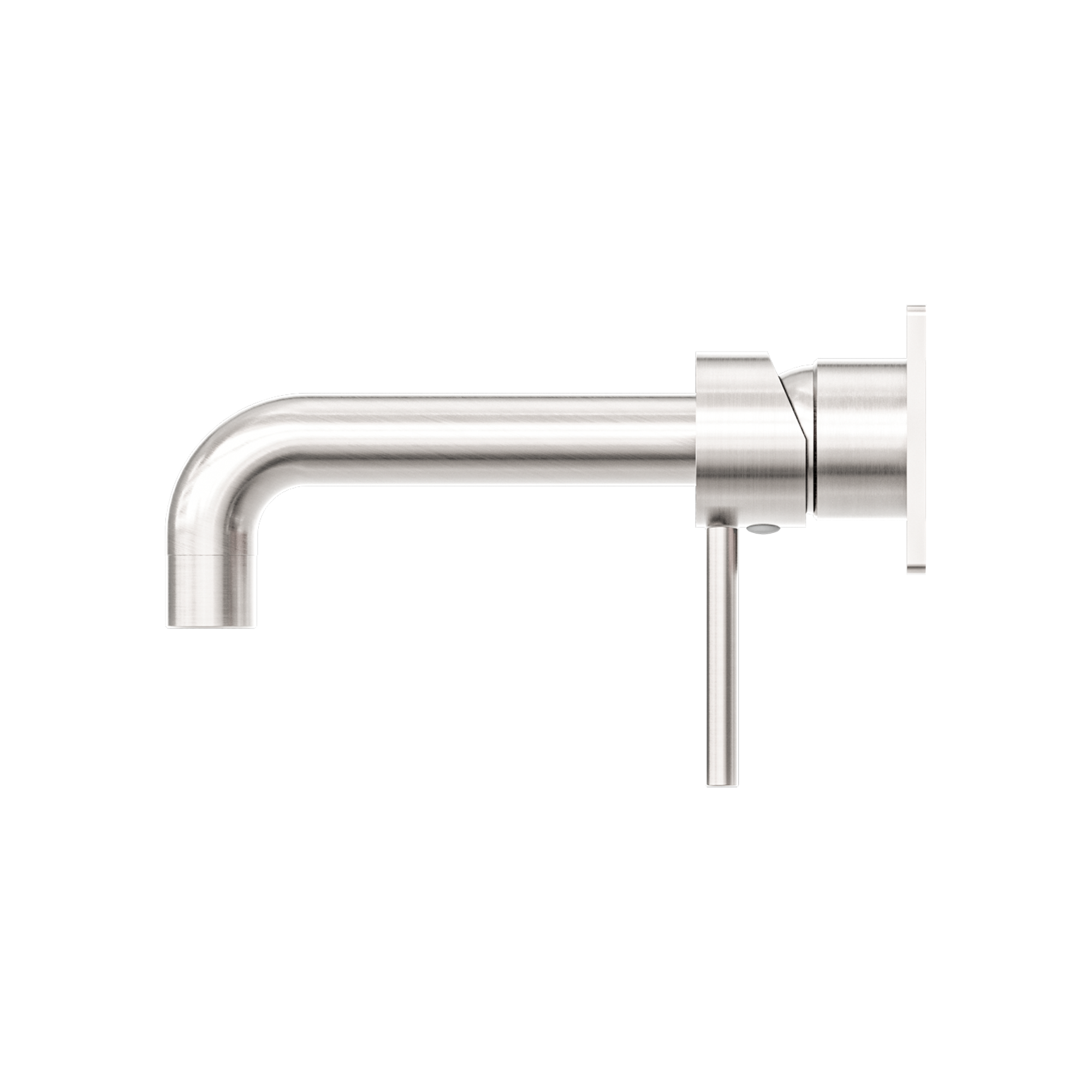 Nero Dolce Wall Basin/Bath Mixer Brushed Nickel (NR250810BBN)