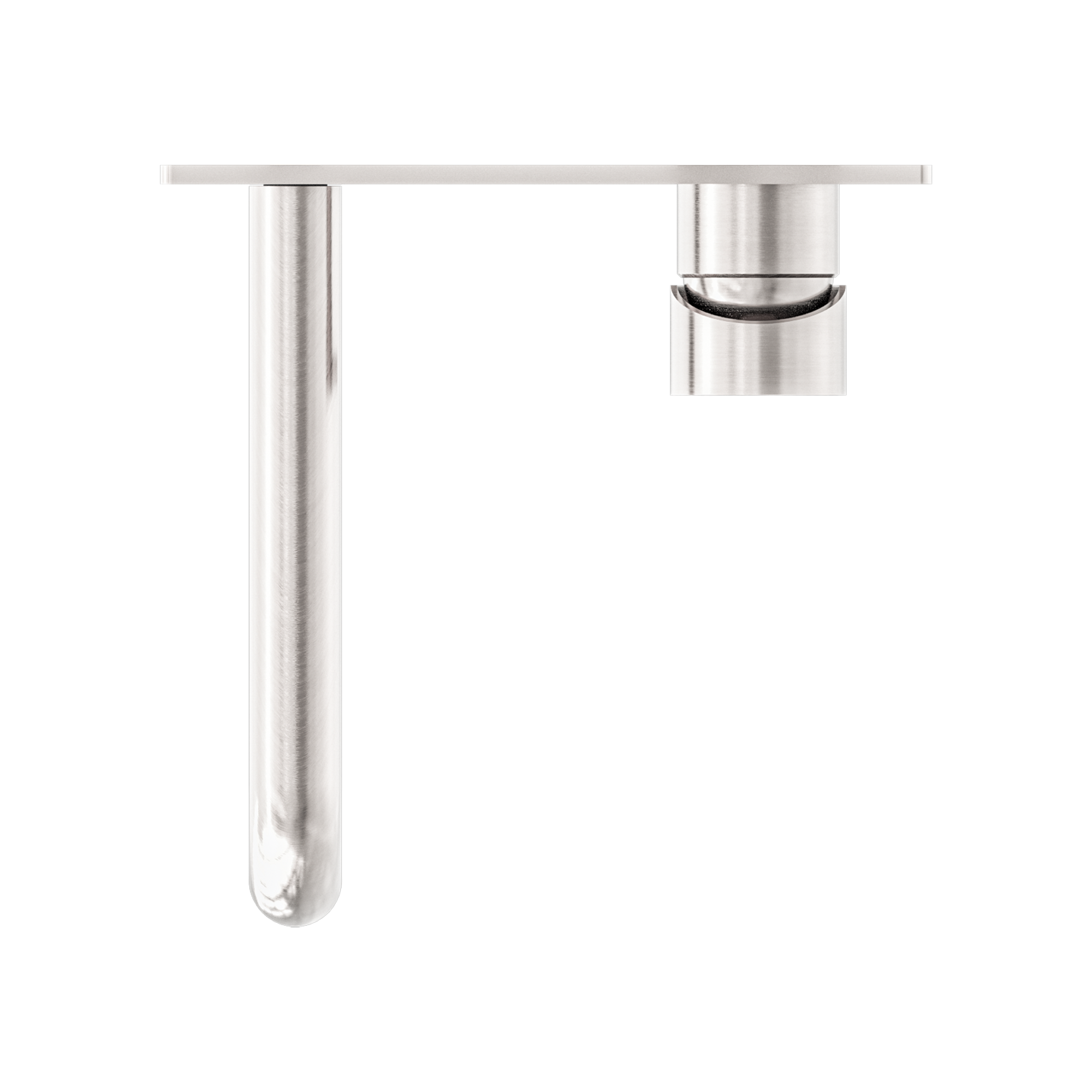 Nero Dolce Wall Basin/Bath Mixer Brushed Nickel (NR250810BBN)
