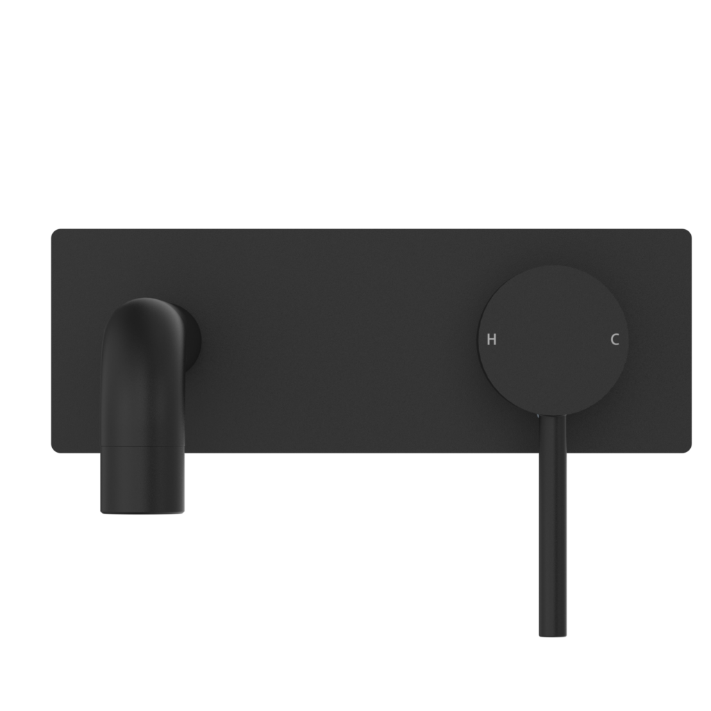 Nero Dolce Wall Basin/Bath Mixer Matte Black (NR250810BMB)