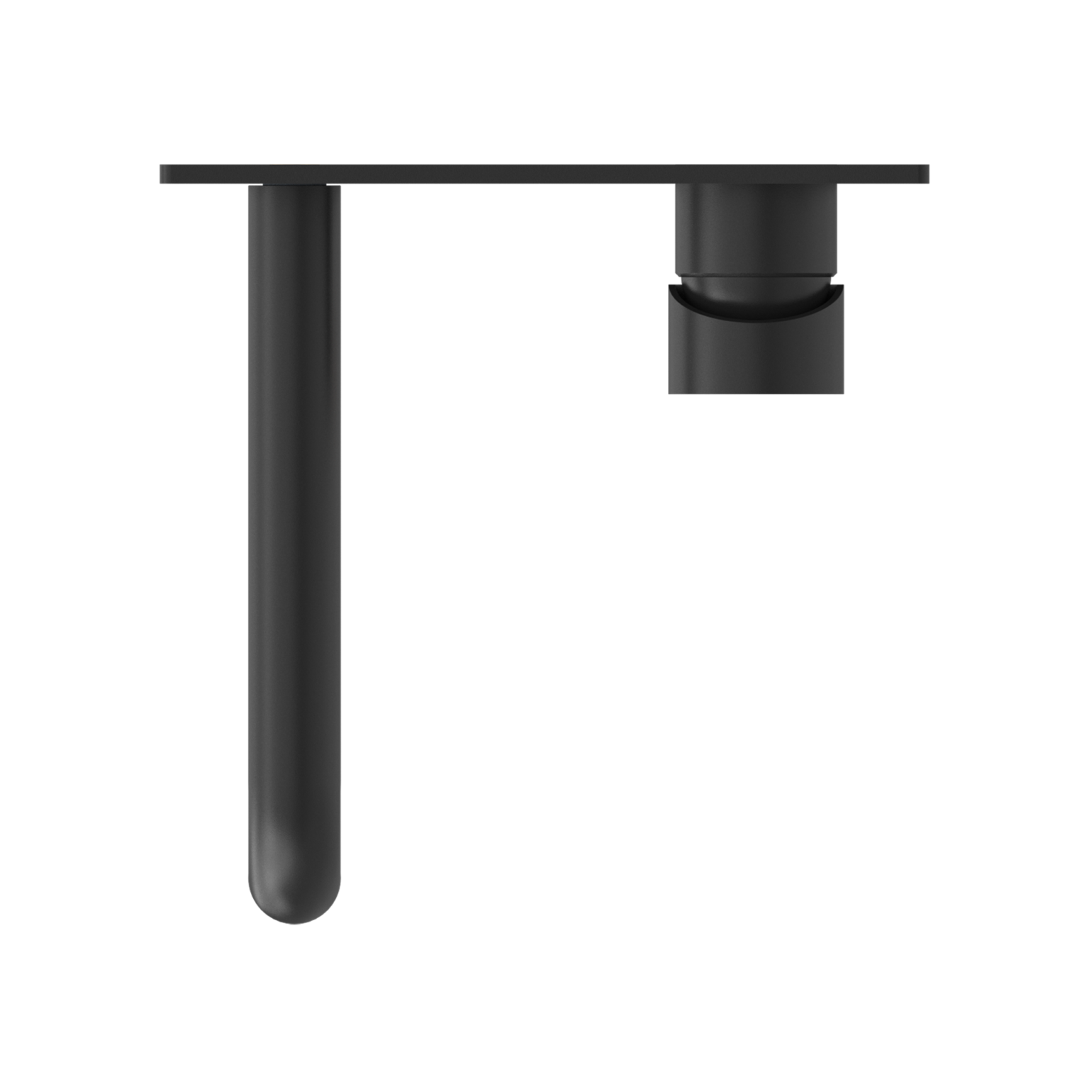 Nero Dolce Wall Basin/Bath Mixer Matte Black (NR250810BMB)