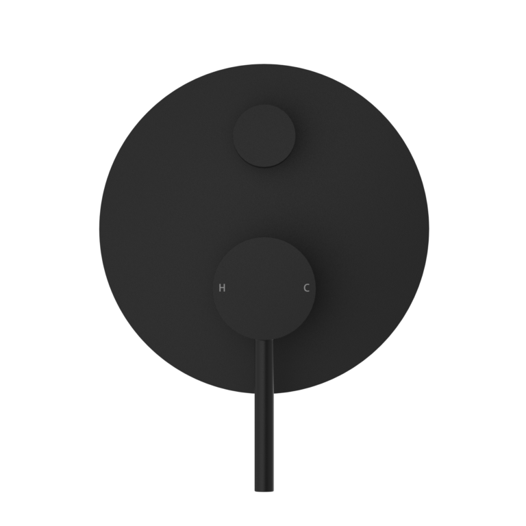 Nero Dolce Shower Mixer With Divertor Matte Black (NR250811AMB)