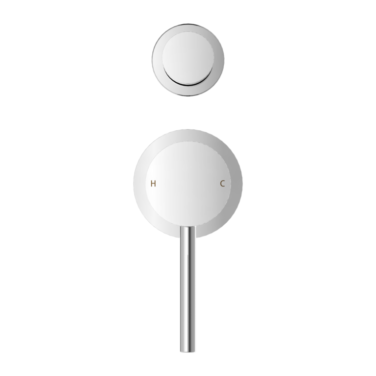 Nero Dolce Shower Mixer With Divertor Separate Back Plate Chrome (NR250811ECH)