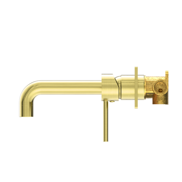 Nero Dolce Wall Basin/Bath Mixer Brushed Gold (NR250810BBG)