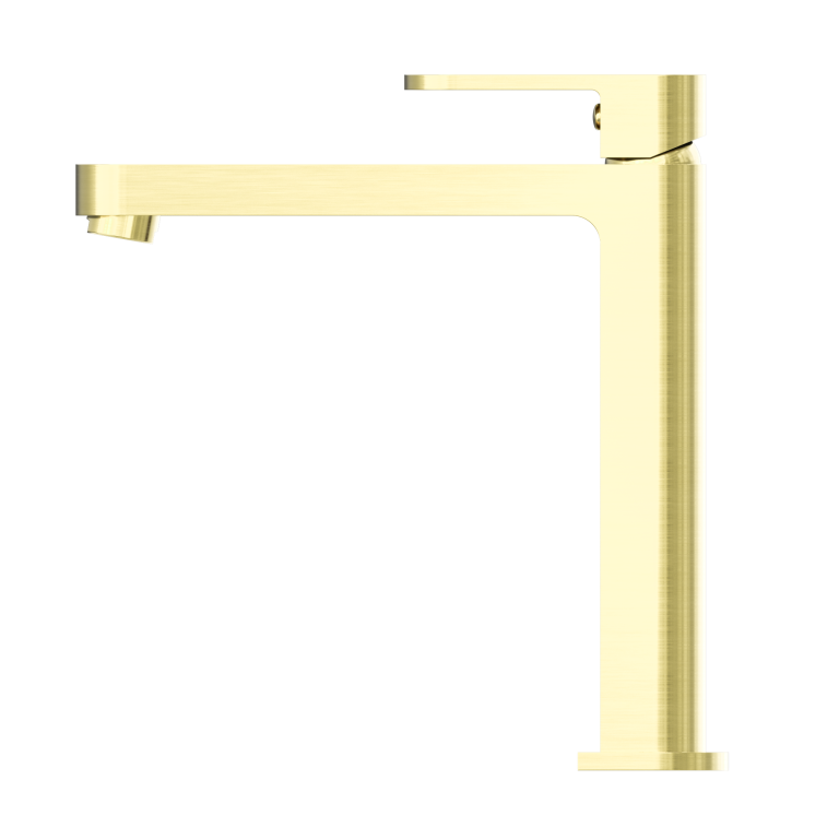 Nero Ecco Tall Basin Mixer Brushed Gold (NR301301ABG)