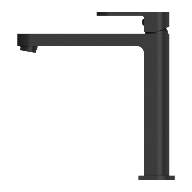 Nero Ecco Tall Basin Mixer Matte Black (NR301301AMB)