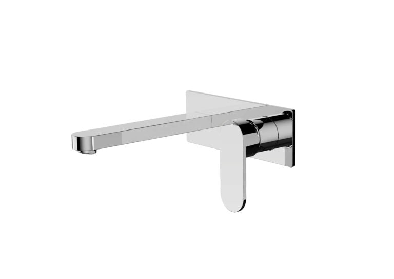 Nero Ecco Wall Basin/Bath Mixer Chrome (NR301310ACH)