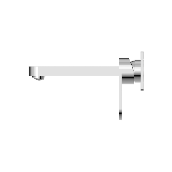 Nero Ecco Wall Basin/Bath Mixer Chrome (NR301310ACH)