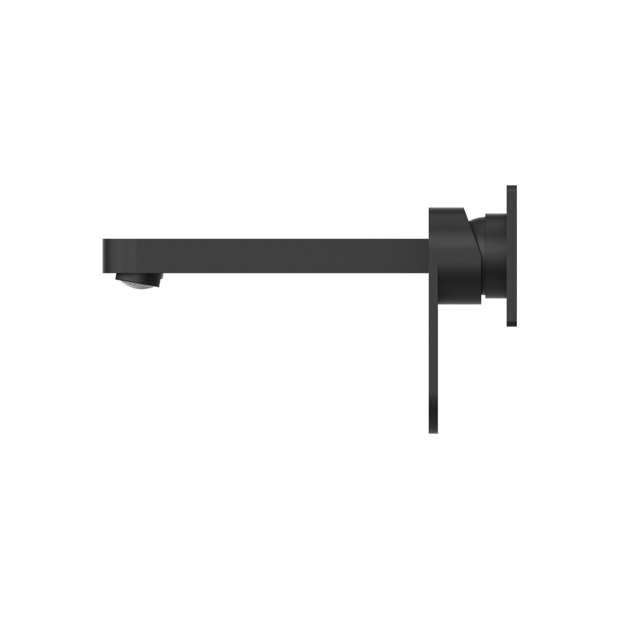 Nero Ecco Wall Basin/Bath Mixer Matte Black (NR301310AMB)