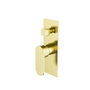 Nero Ecco Shower Mixer With Divertor Brushed Gold (NR301311ABG)