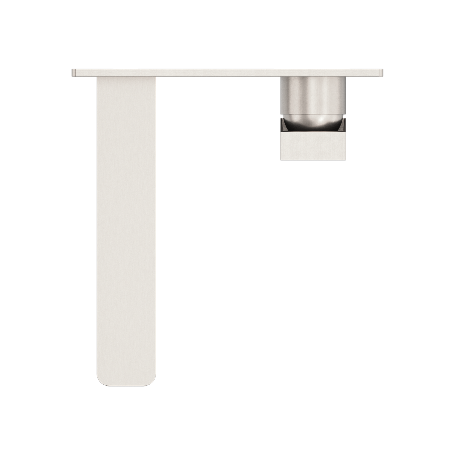 Nero Celia Wall Basin/Bath Mixer Brushed Nickel (NR301507ABN)