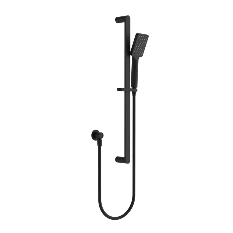 Nero Bianca Shower Rail  Matte Black (NR30803MB)