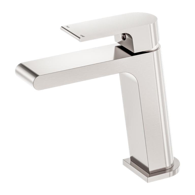 Nero Bianca Basin Mixer Brushed Nickel (NR321501BN)