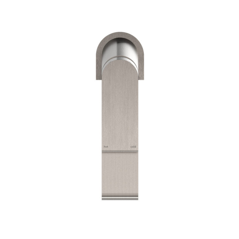 Nero Bianca Basin Mixer Brushed Nickel (NR321501BN)