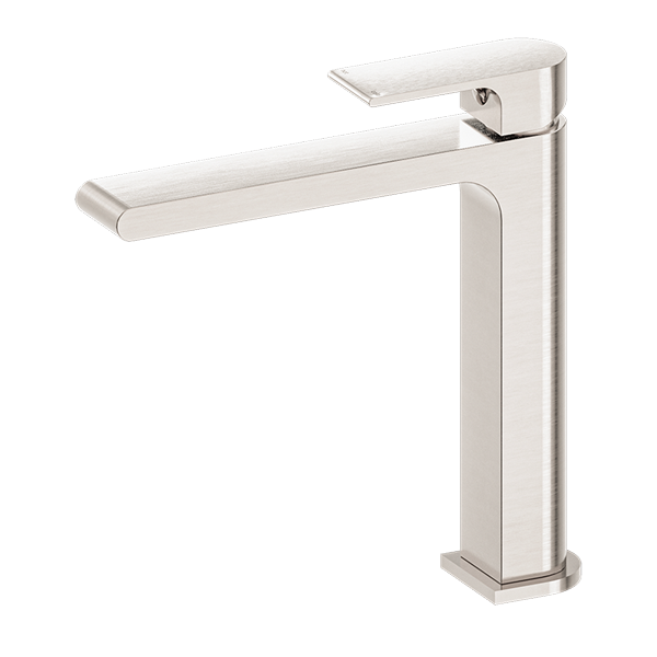 Nero Bianca Tall Basin Mixer Brushed Nickel (NR321501ABN)