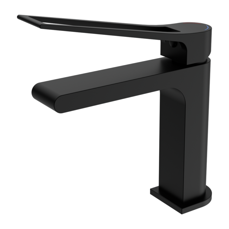 Nero Bianca Care Basin Mixer Matte Black (NR321502AMB)