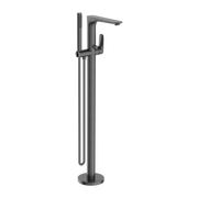 Nero Bianca Freestanding Bath Mixer With Hand Shower Gun Metal (NR321503AGM)