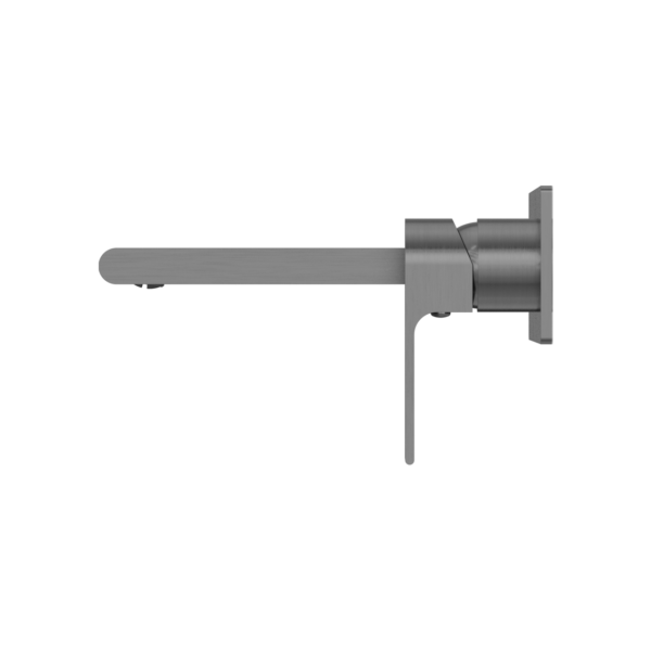 Nero Bianca Wall Basin/Bath Mixer 187/230 mm Gun Metal