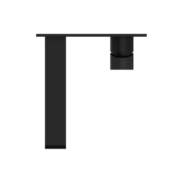 Nero Bianca Wall Basin/Bath Mixer 187/230 mm Matte Black