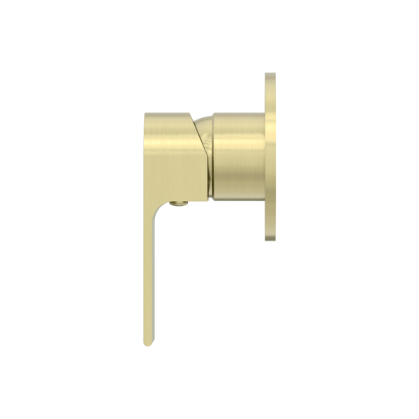 Nero Bianca Shower Mixer 80mm Plate Brushed Gold (NR321511DBG)