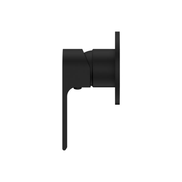 Nero Bianca Shower Mixer 80mm Plate Matte Black (NR321511DMB)