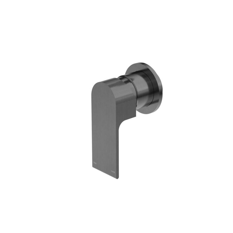 Nero Bianca Shower Mixer 80mm Plate Gun Metal (NR321511DGM)