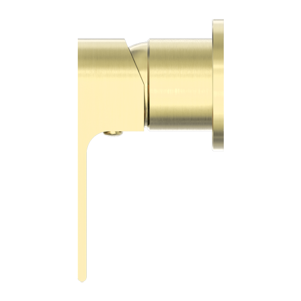 Nero Nero Bianca Shower Mixer 60mm Plate Brushed Gold (NR321511HBG)