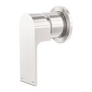 Nero Bianca Shower Mixer 60mm Plate Brushed Nickel (NR321511HBN)