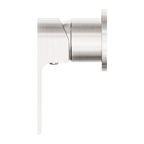 Nero Bianca Shower Mixer 60mm Plate Brushed Nickel (NR321511HBN)