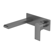 Nero Bianca Wall Basin/Bath Mixer 187/230 mm Gun Metal