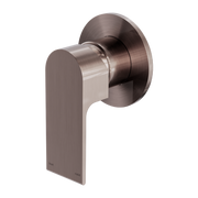 Nero Bianca Shower Mixer 80mm Plate Brushed Bronze (NR321511DBZ)