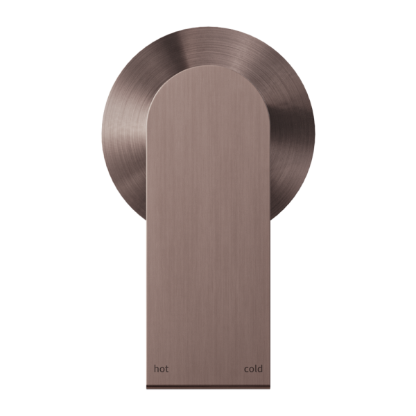 Nero Bianca Shower Mixer 80mm Plate Brushed Bronze (NR321511DBZ)