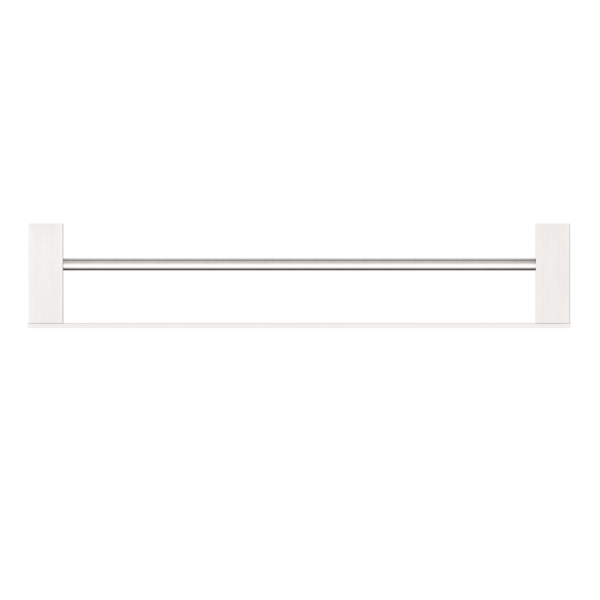 Nero Celia 800mm Double Towel Rail Brushed Nickel (NR4630DBN)