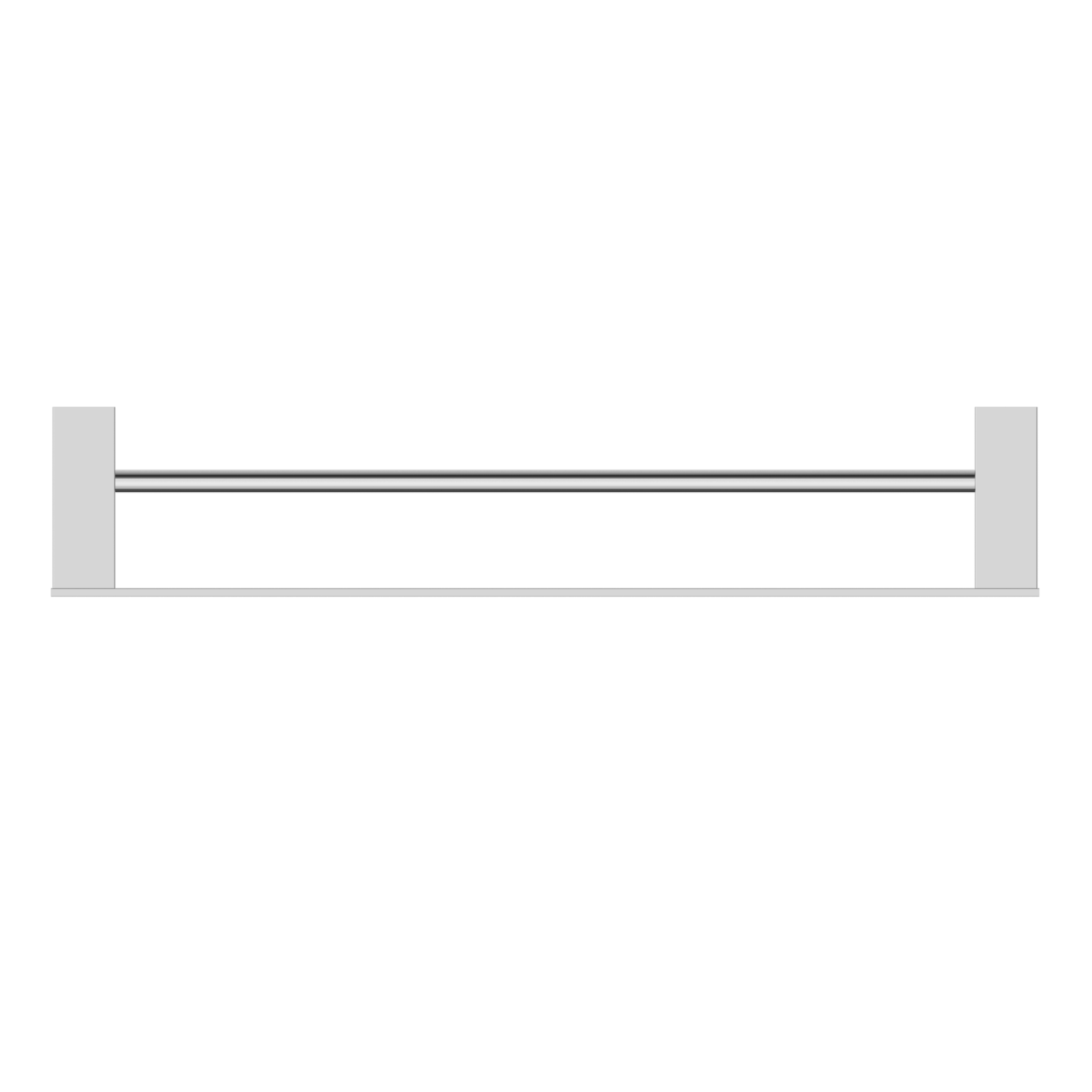 Nero Celia 800mm Double Towel Rail Chrome (NR4630DCH)