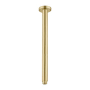 Nero Round Ceiling Arm 300mm Length Brushed Gold (NR503300BG)