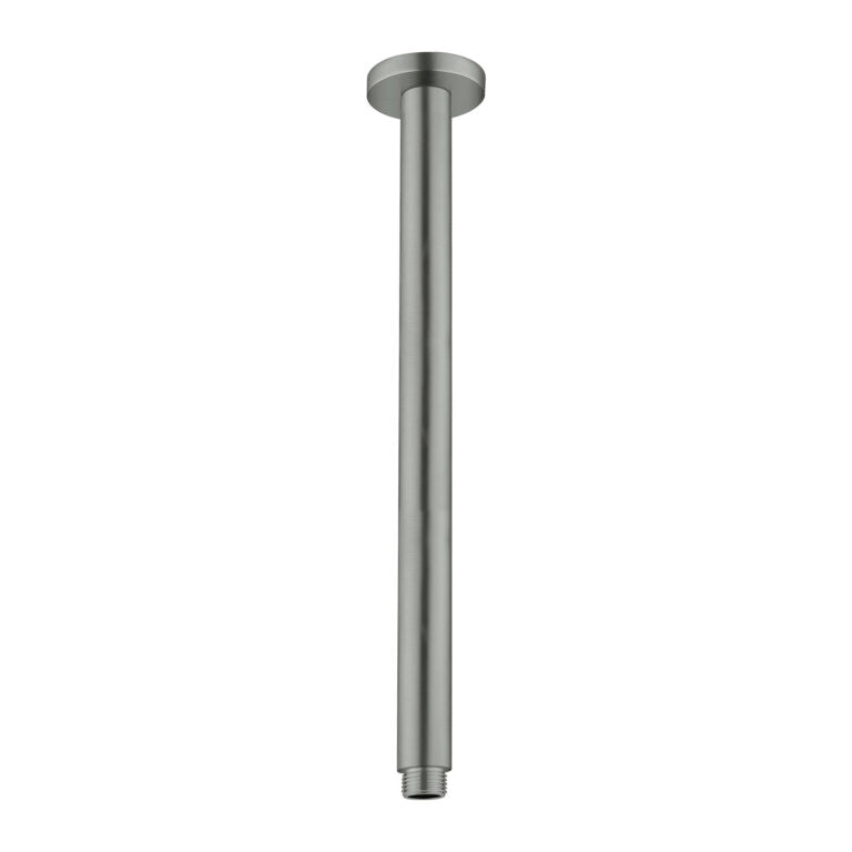 Nero Round Ceiling Arm 300mm Length Gun Metal (NR503300GM)
