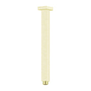Nero Square Ceiling Arm 300mm Length Brushed Gold (NR504300BG)