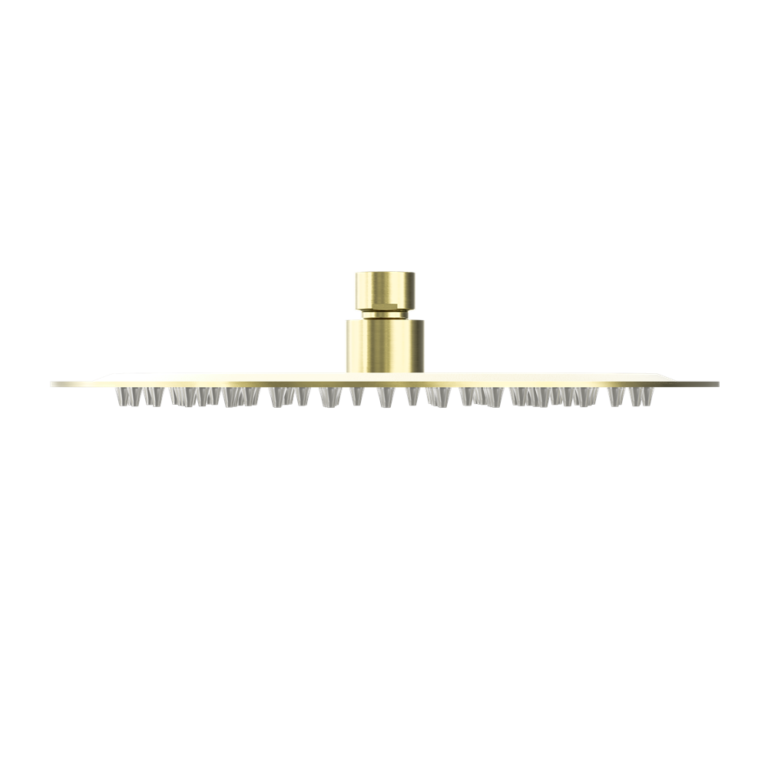 Nero 250mm Round Stainless Steel Shower Head 4 Star Rating Brushed Gold (NR507036BG)