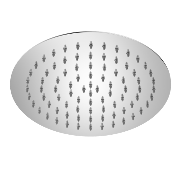 Nero 250mm Round Stainless Steel Shower Head 4 Star Rating Chrome (NR507036CH)