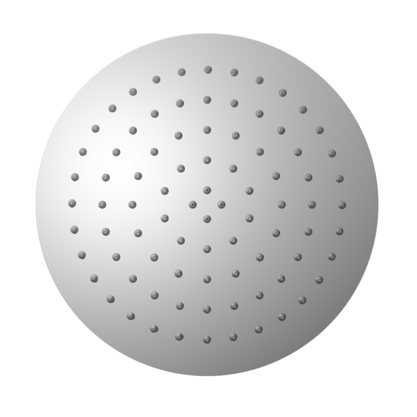 Nero 250mm Round Stainless Steel Shower Head 4 Star Rating Chrome (NR507036CH)