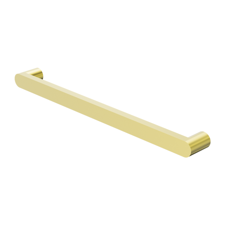 Nero Bianca 240V Single Heated Towel Rail Brushed Gold (NR9025HBG)