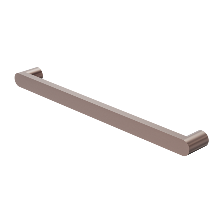 Nero Bianca 240V Single Heated Towel Rail Brushed Bronze (NR9025HBZ)