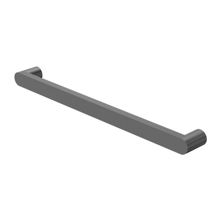 Nero Bianca 240V Single Heated Towel Rail Gun Metal (NR9025HGM)