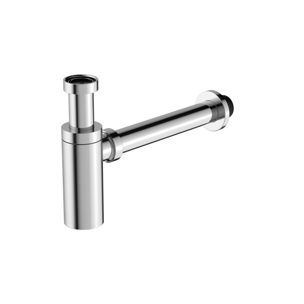 Nero 40mm Round Bottle Trap Chrome (NRA186WCH)