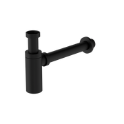 Nero 40mm Round Bottle Trap Matte Black (NRA186WMB)